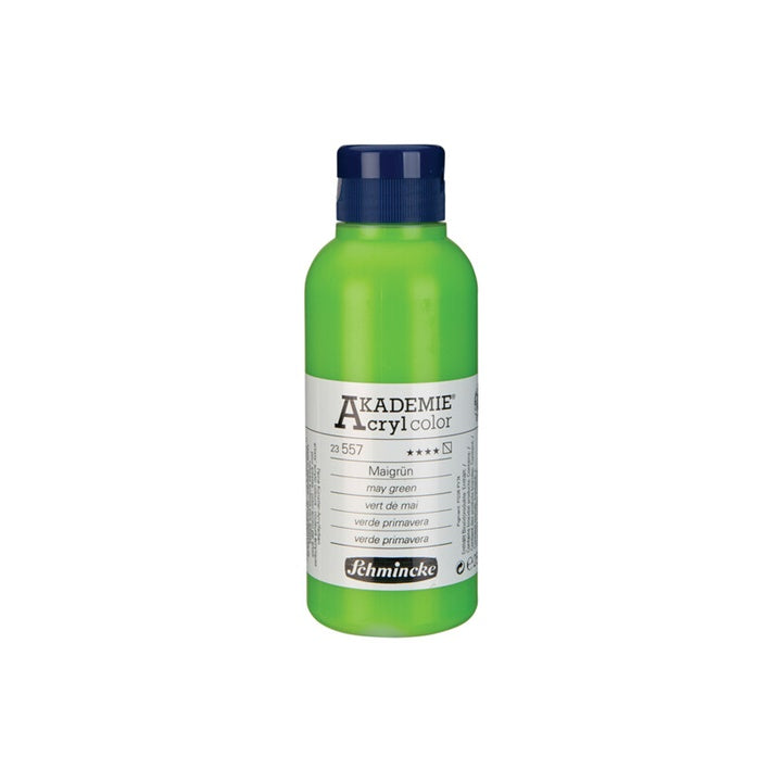 Colori acrilici Schmincke AKADEMIE 250 ml | vari colori - 557 verde maggio