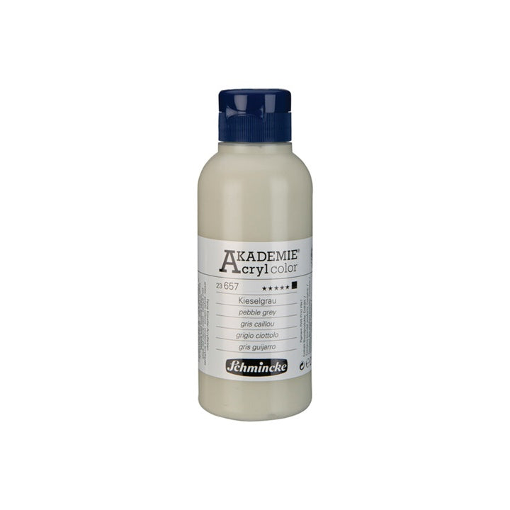 Colori acrilici Schmincke AKADEMIE 250 ml | vari colori - 657 grigio pietra