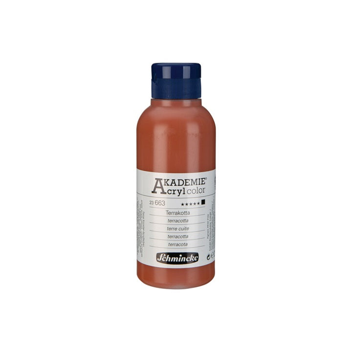 Colori acrilici Schmincke AKADEMIE 250 ml | vari colori - 663 terracotta