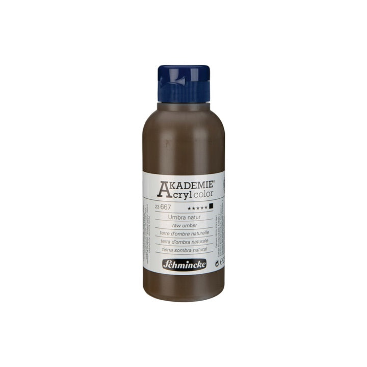 Colori acrilici Schmincke AKADEMIE 250 ml | vari colori - 667 terra d'ombra naturale