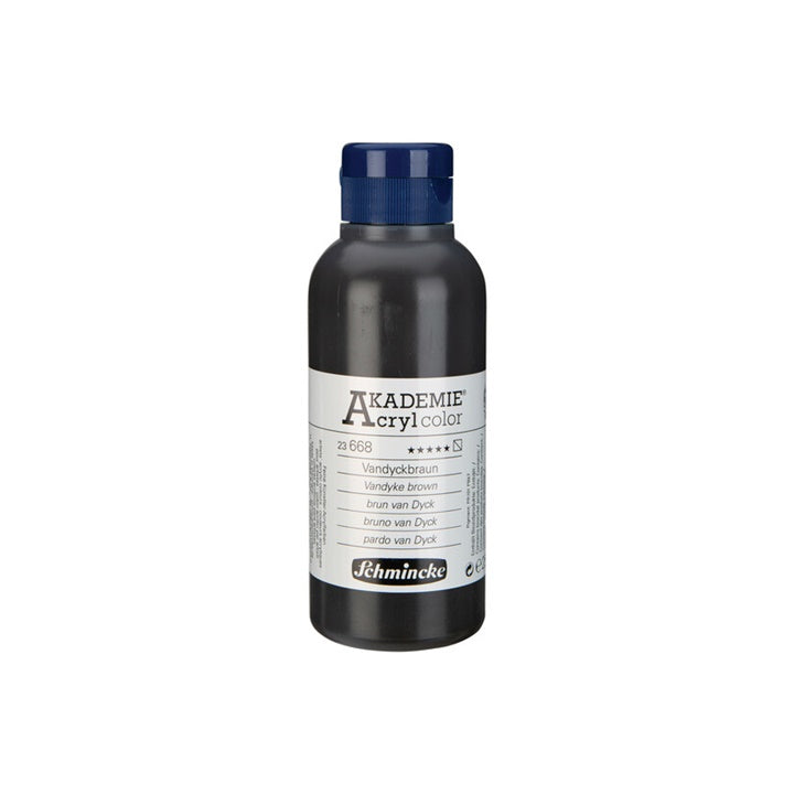 Colori acrilici Schmincke AKADEMIE 250 ml | vari colori - 668 bruno vandyke