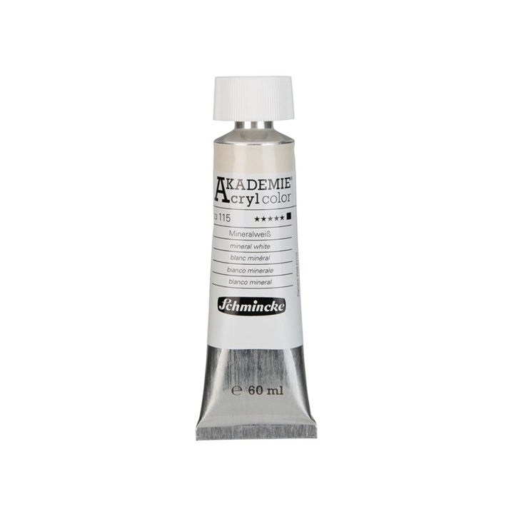 Colori acrilici Schmincke AKADEMIE 60 ml – 115 bianco minerale