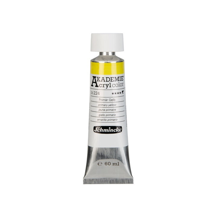 Colori acrilici Schmincke AKADEMIE 60 ml – 224 giallo primario