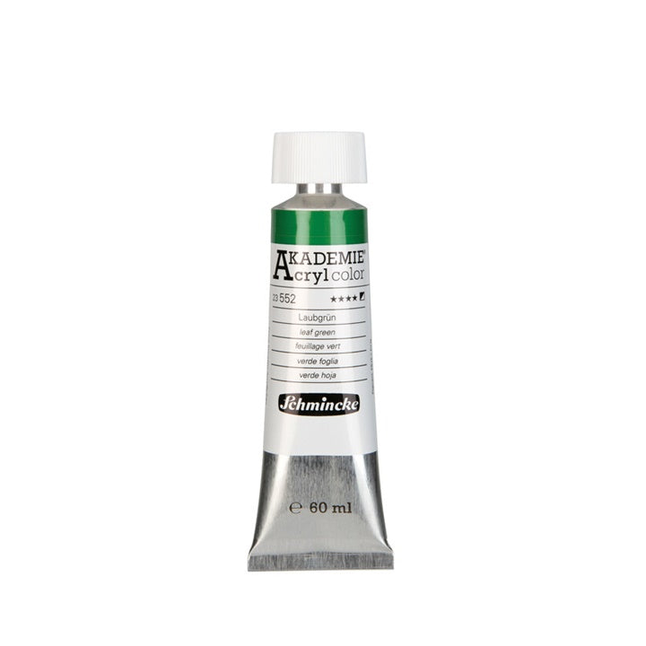 Colori acrilici Schmincke AKADEMIE 60 ml – 552 verde foglia