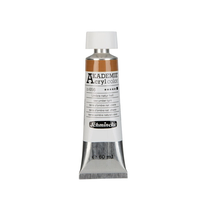 Colori acrilici Schmincke AKADEMIE 60 ml – 656 terra d'ombra naturale chiara