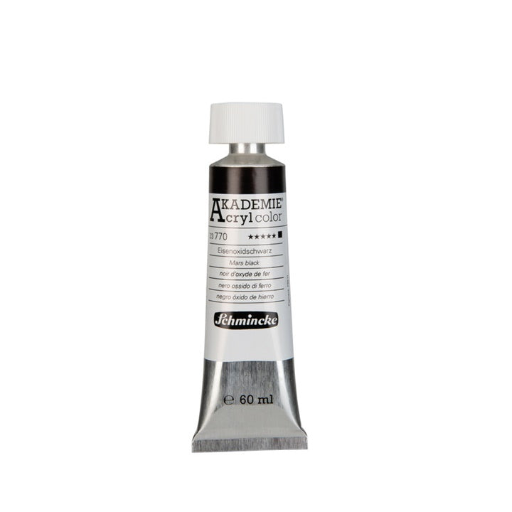 Colori acrilici Schmincke AKADEMIE 60 ml – 770 nero marte