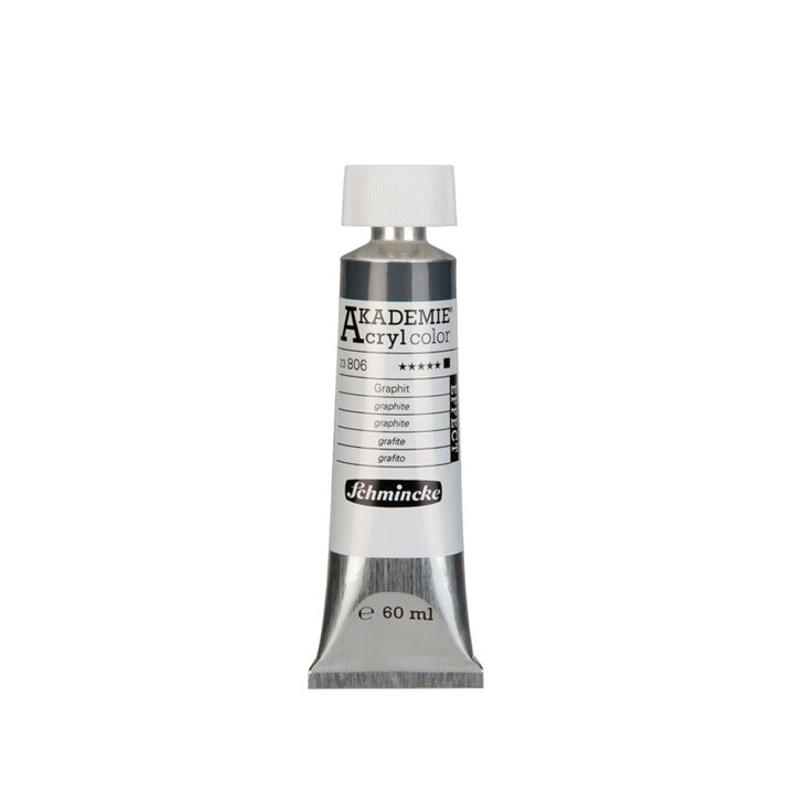 Colori acrilici Schmincke AKADEMIE 60 ml – 806 grafite