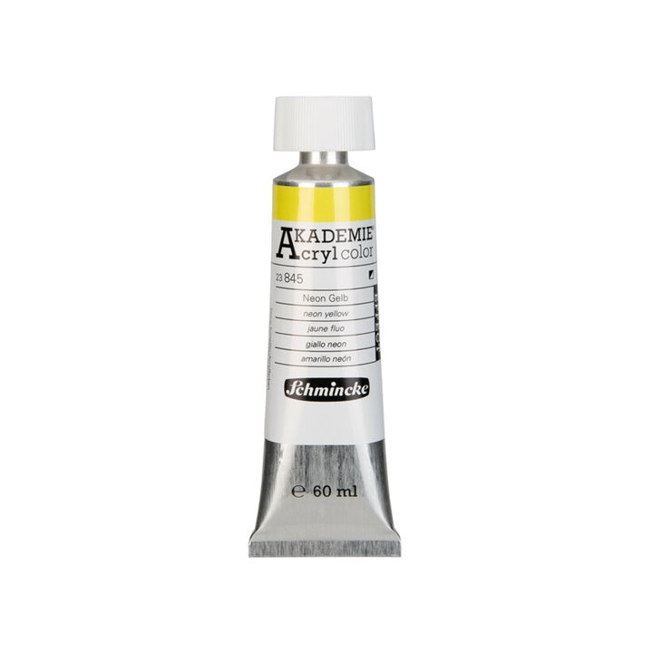 Colori acrilici Schmincke AKADEMIE 60 ml – 845 giallo neon