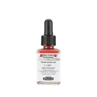 Inchiostro acrilico Schmincke AERO COLOR Professional Effect 28 ml – 917 AERO METALLIC castano chiaro