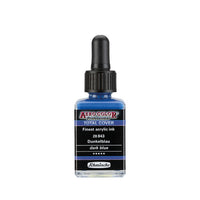 Inchiostro acrilico Schmincke AERO COLOR Professional Total Cover 28 ml – 843 blu scuro