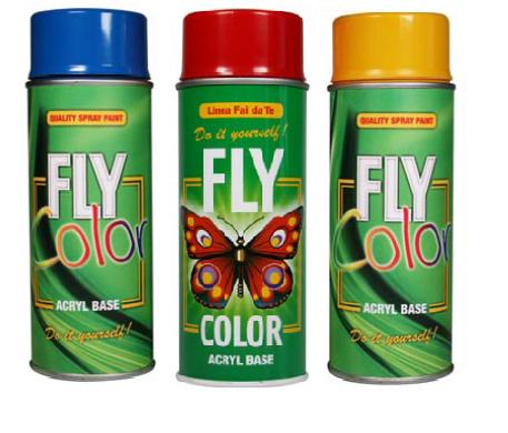 Lacca acrilica spray FLY COLOR 400 ml – Ruby