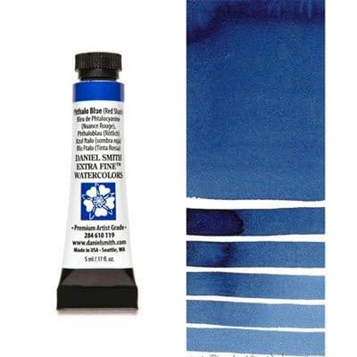 Colori ad acquerello Daniel Smith Extra Fine – 119 Phthalo Blue (Red Shade)
