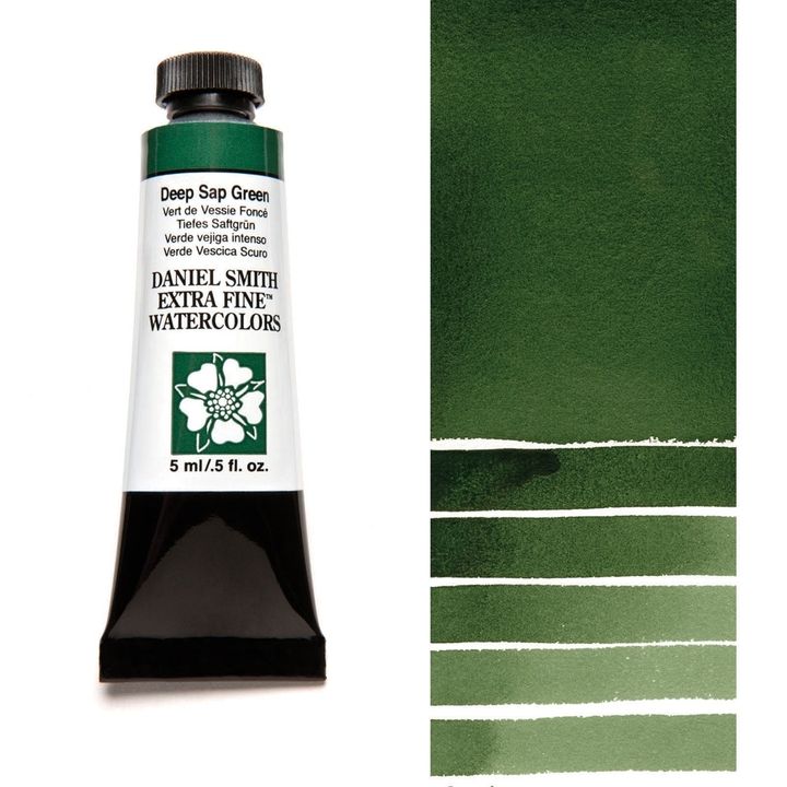 Colori ad acquerello Daniel Smith Extra Fine – 175 Deep Sap Green