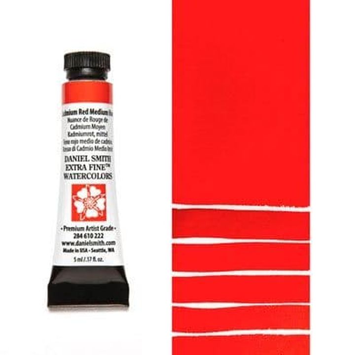 Colori ad acquerello Daniel Smith Extra Fine – 222 Cadmium Red Medium Hue