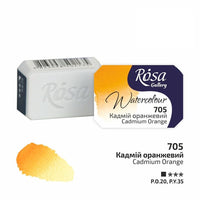Acquerelli Rosa Gallery godet 2,5 ml | vari colori - 705 Cadmium arancione