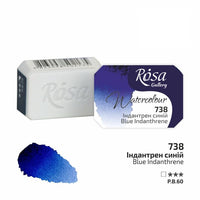 Acquerelli Rosa Gallery godet 2,5 ml | vari colori - 738 blu indanthrene