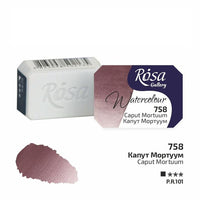 Acquerelli Rosa Gallery godet 2,5 ml | vari colori - 758 caput mortuum