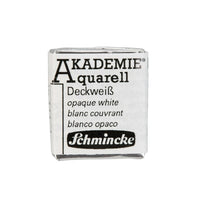 Colori ad acquarello Schmincke AKADEMIE ½ godet – 111 bianco coprente