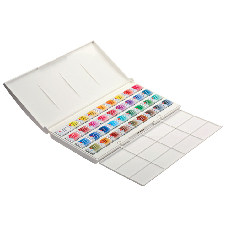 Colori ad acquerello White Nights – set di 24 pezzi