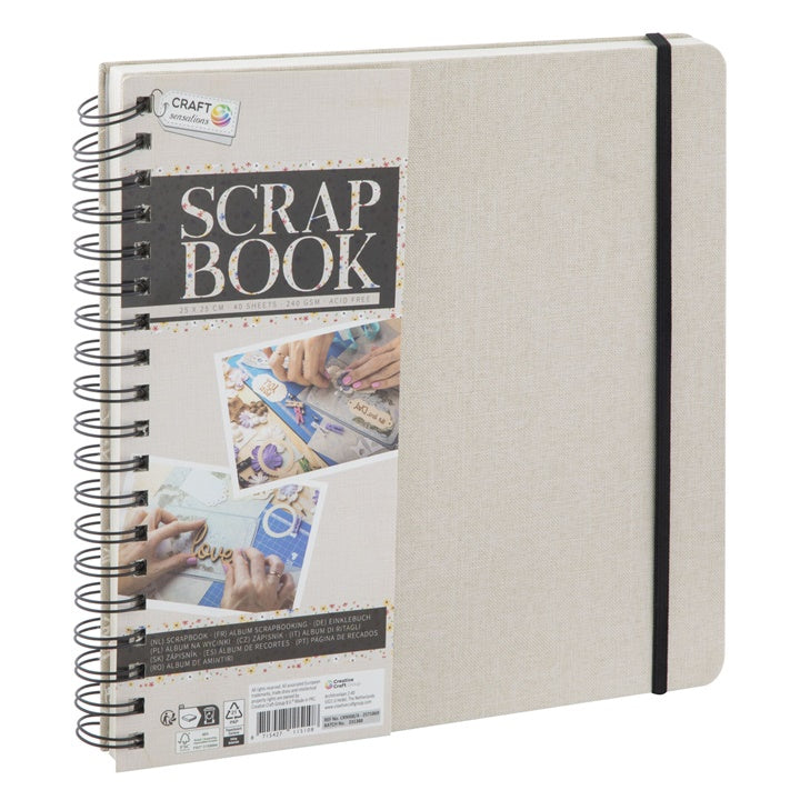 Album per scrapbooking 25x25 cm | Varie tonalità