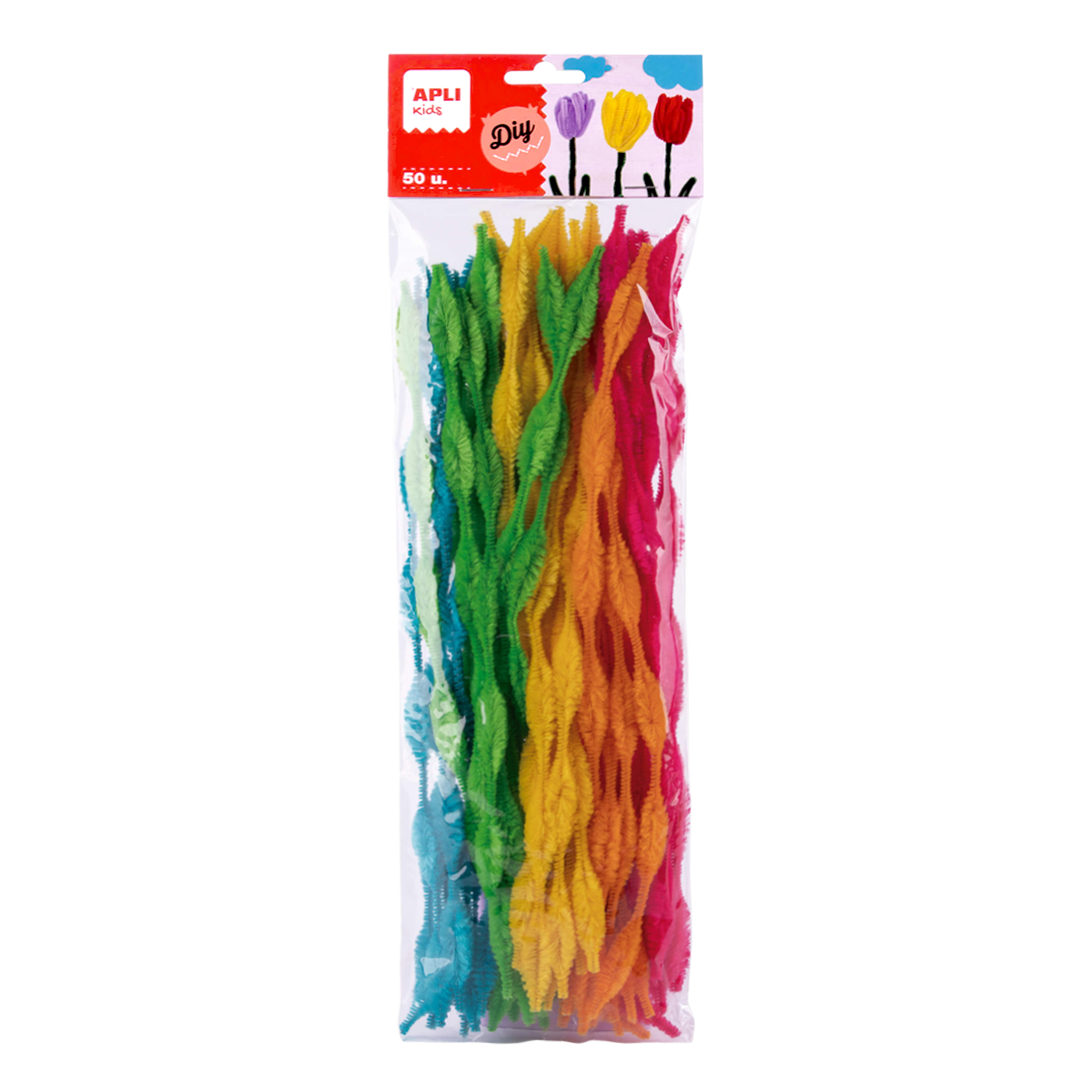 APLI scovolini modellabili sagomati Bumpy, colori assortiti