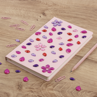 APLI strass acrilici decorativi 100 pz, mix di dimensioni e colori
