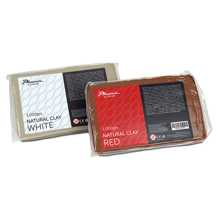 Argilla da modellare Natural 1 kg | colori diversi