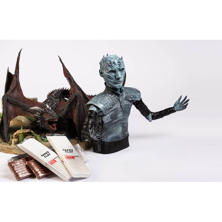 Argilla grigia media da scultura Papa's Clay | diverse grammature