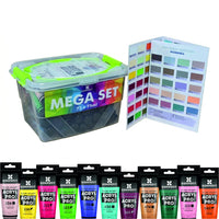 Set di colori acrilici Kompozit ACRYL PRO BOX 73 x 75 ml