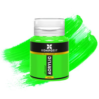 Colore acrilico STANDART Kompozit Fluorescent 20 ml – 112 Verde Fluorescente