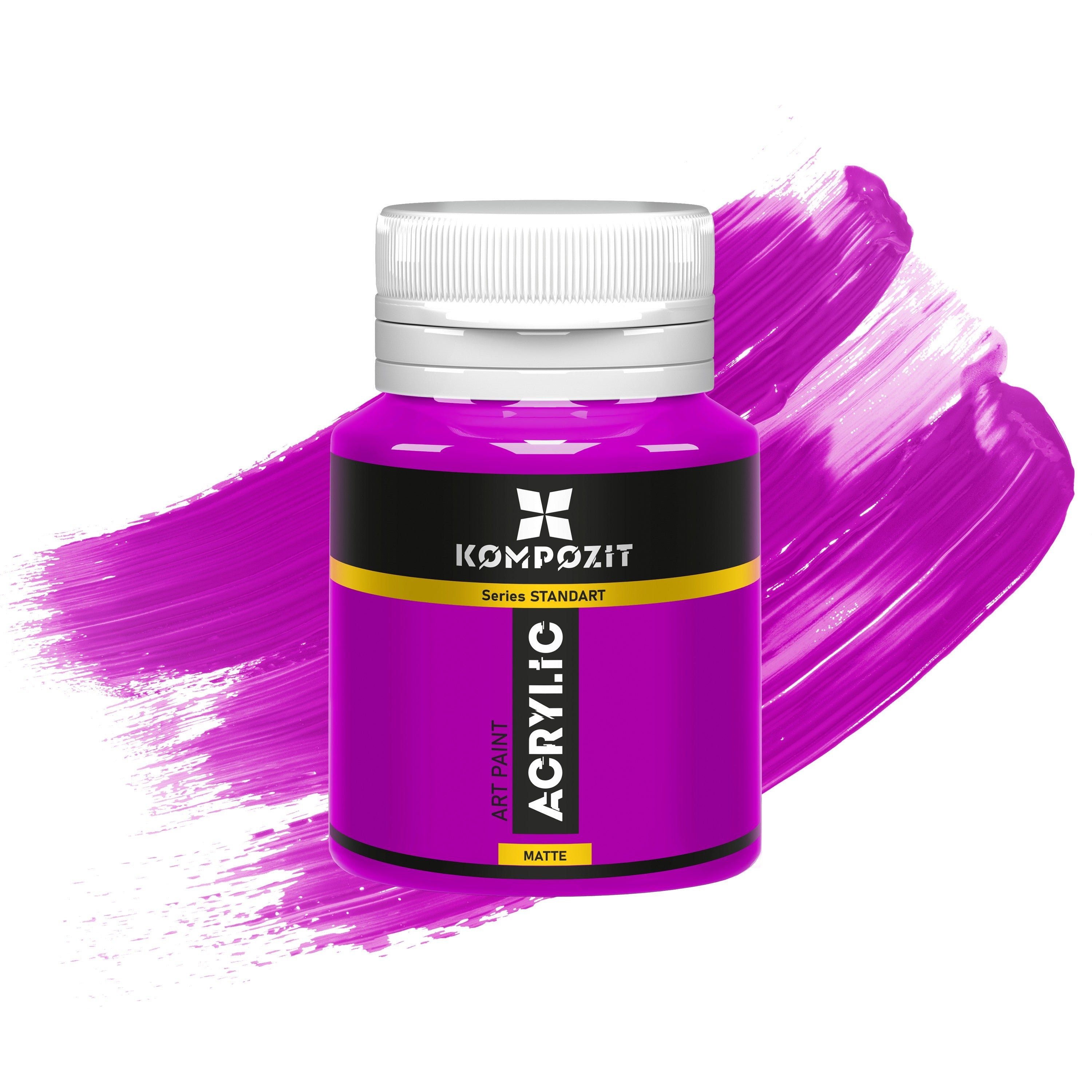 Colore acrilico STANDART Kompozit Fluorescent 20 ml – 115 Viola Fluorescente