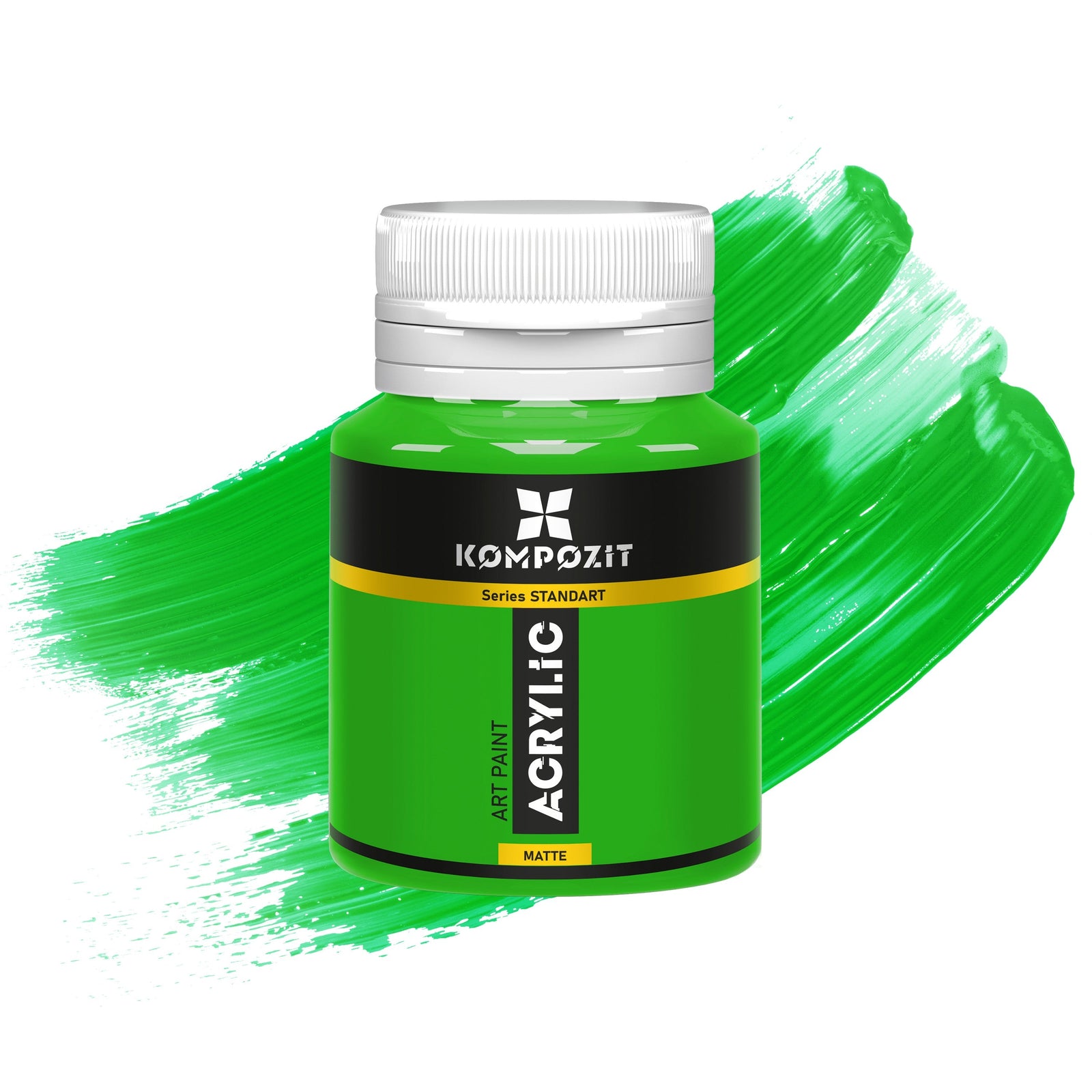 Colore acrilico Kompozit STANDART 20 ml – 66 Giallo-verde