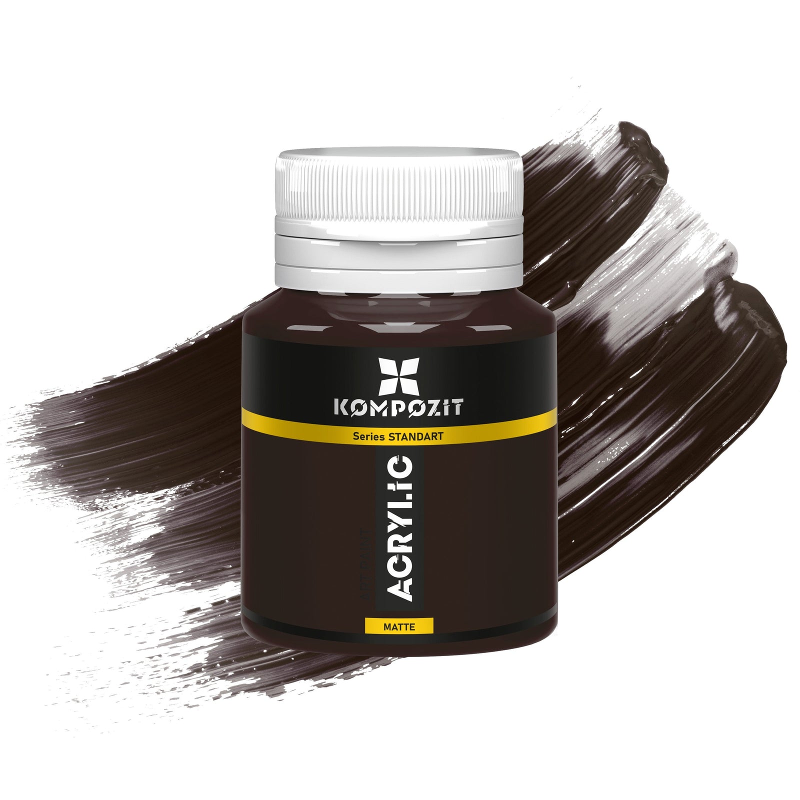 Colore acrilico Kompozit STANDART 20 ml – 84 Bruno scuro