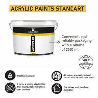 Colore acrilico STANDART Kompozit 2500 ml