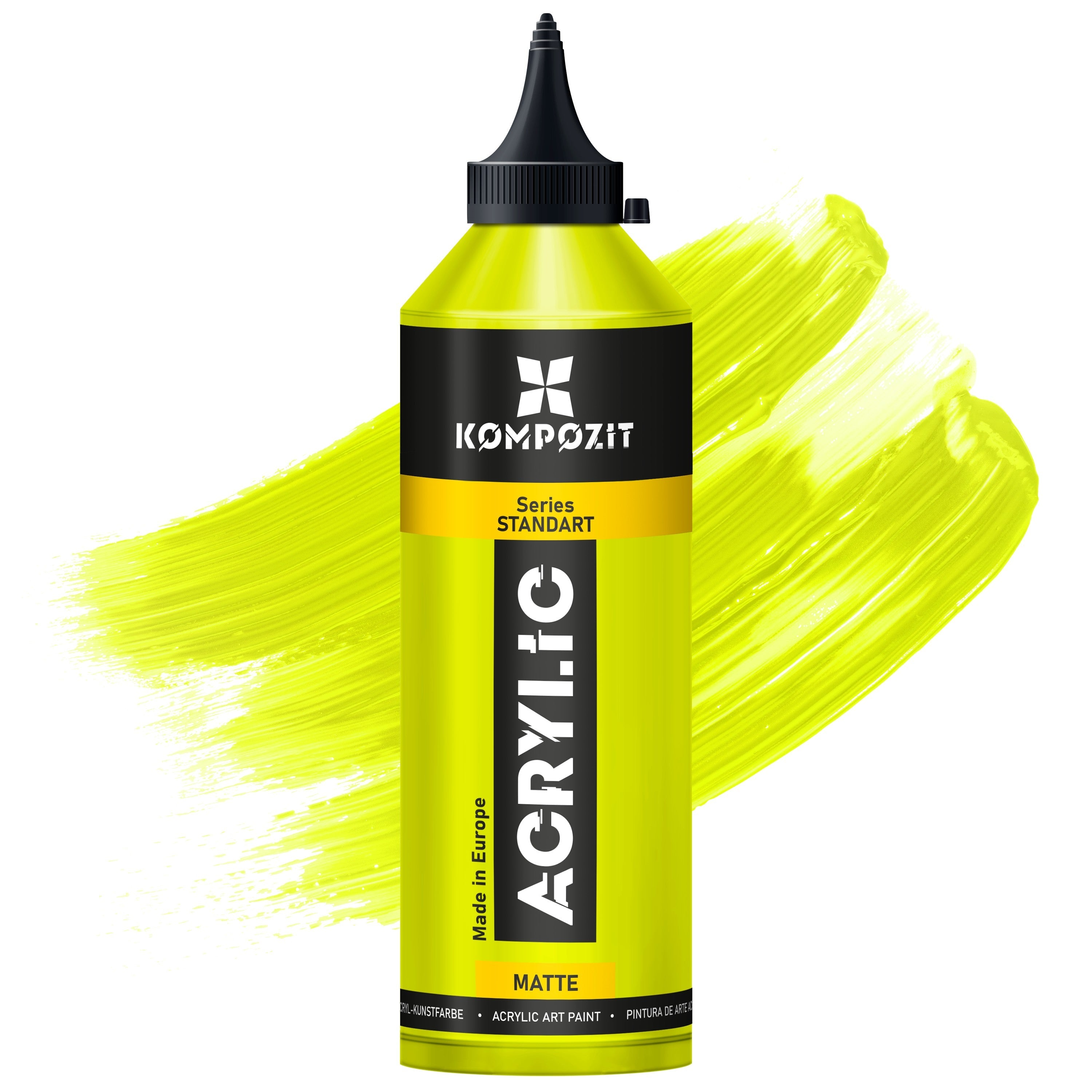 Vernice acrilica STANDART Kompozit – 111 Fluorescent Lime Green