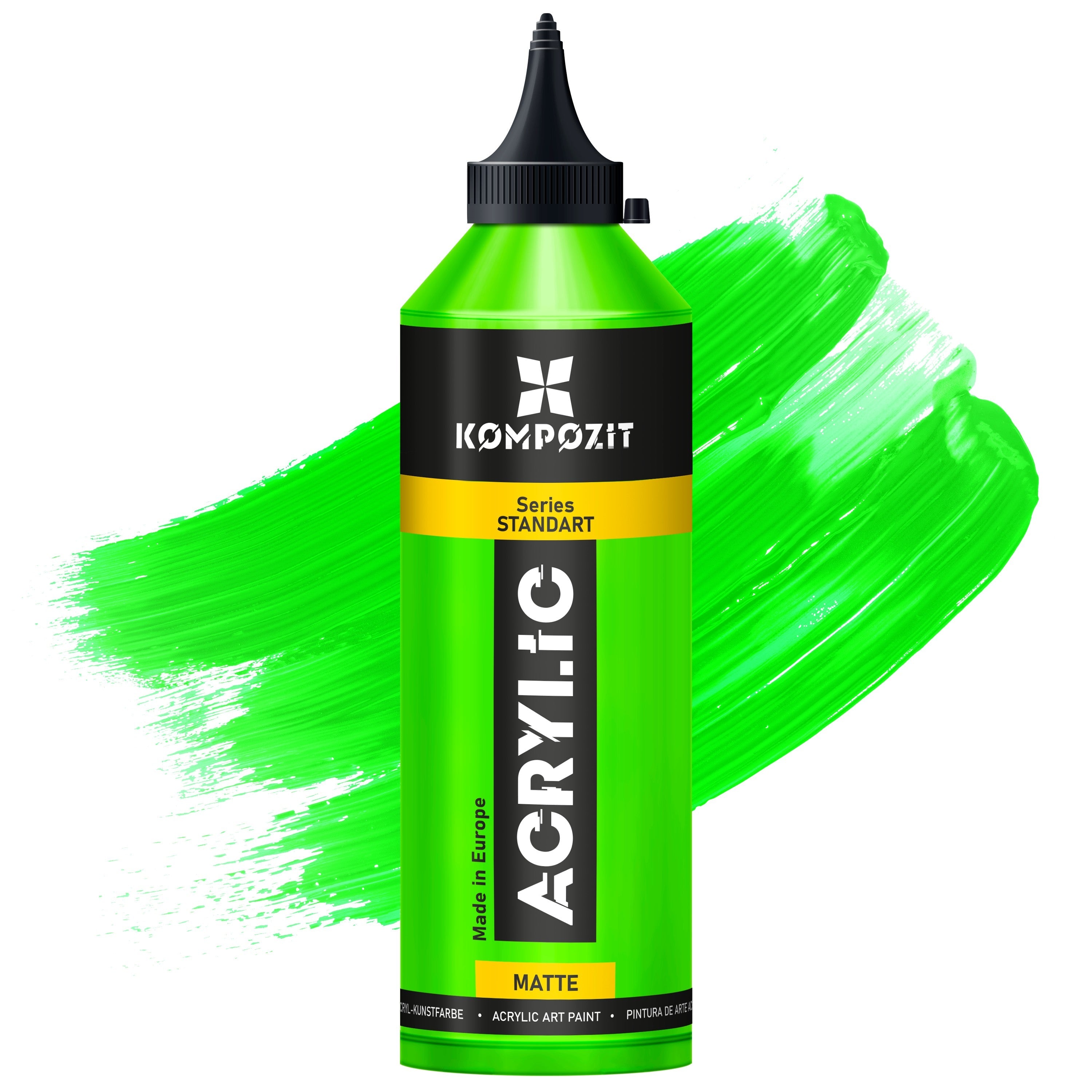 Vernice acrilica STANDART Kompozit – 112 Fluorescent Green