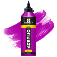 Pittura acrilica Kompozit STANDART Fluorescent 500 ml – 115 Viola Fluorescente