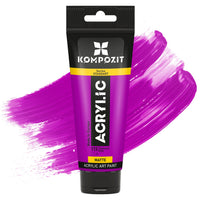 Colore acrilico Kompozit STANDART Fluorescent 75 ml – 115 Viola Fluorescente