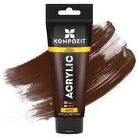 Colore acrilico STANDART Kompozit 75 ml – 83 Terra d'ombra