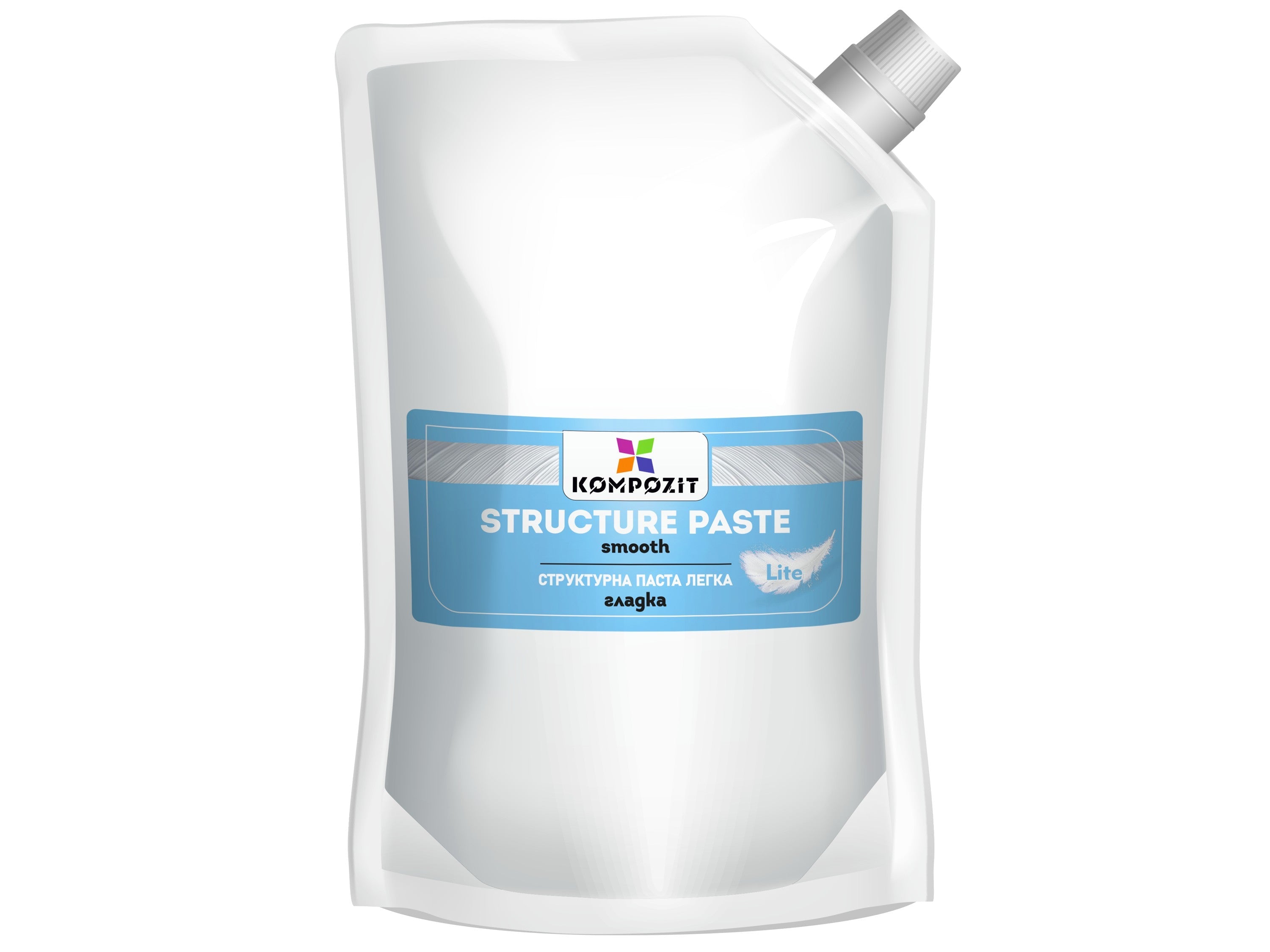Pasta strutturante liscia bianca LITE | Volumi vari – 500 ml