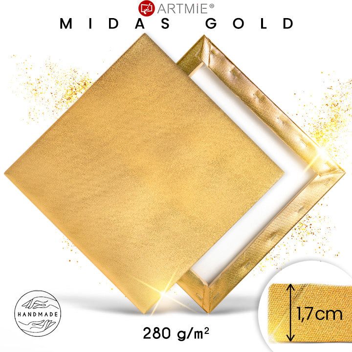 Tela da pittura dorata su telaio ARTMIE MIDAS