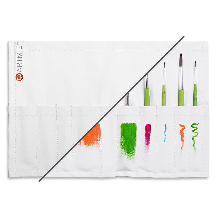 Astuccio/organizzatore per pennelli DIY ARTMIE
