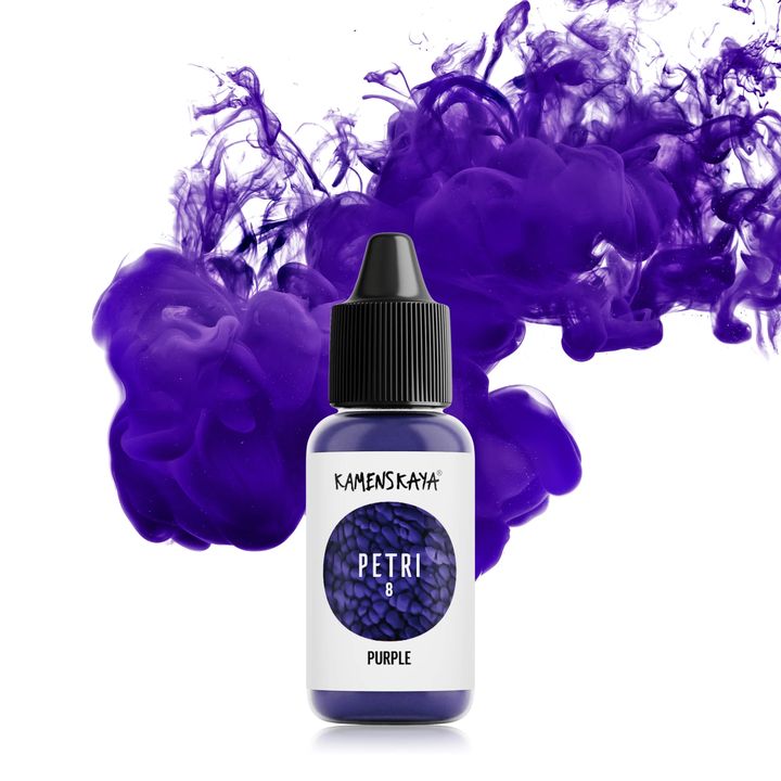 Inchiostri di resina KAMENSKAYA PETRI 15ml – Petri 8 viola