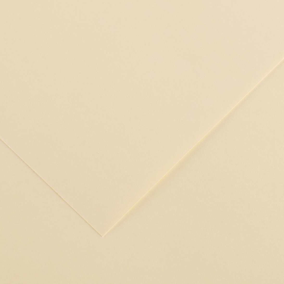 Barvni papir Canson Vivaldi A4 185 g – Kremna 2