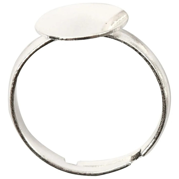 Base ad anello in argento (confezione da 15)