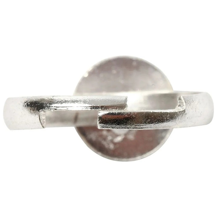 Base ad anello in argento (confezione da 15)