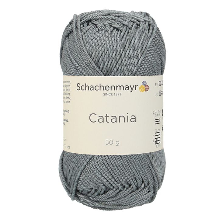 Filato di cotone Schachenmayr SMC Catania 50 g – 00242 scuro griggio