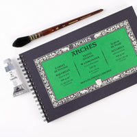 Blocco acquerello ARCHES Cold Pressed 300 g/m² 15 x 25 cm – 15 fogli a spirale