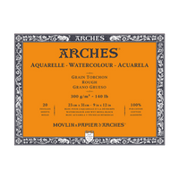 Blocco acquerello ARCHES Rough bianco naturale 300 g/m² 10 – 31 cm - 20 fogli