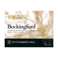 Blocco acquerello CANSON St Cuthberts Bockingford Rough 300 g/m² - 12 fogli